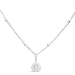 Stia Mini Love Letter Necklaces in Silver - Juli's Wearable Art