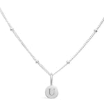 Stia Mini Love Letter Necklaces in Silver - Juli's Wearable Art