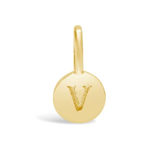 Stia Mini Love Letter Pendants in Gold - Juli's Wearable Art