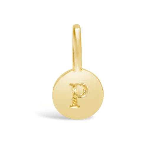 Stia Mini Love Letter Pendants in Gold - Juli's Wearable Art
