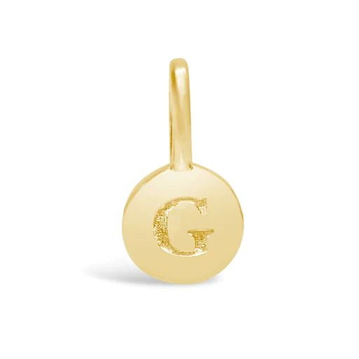 Stia Mini Love Letter Pendants in Gold - Juli's Wearable Art