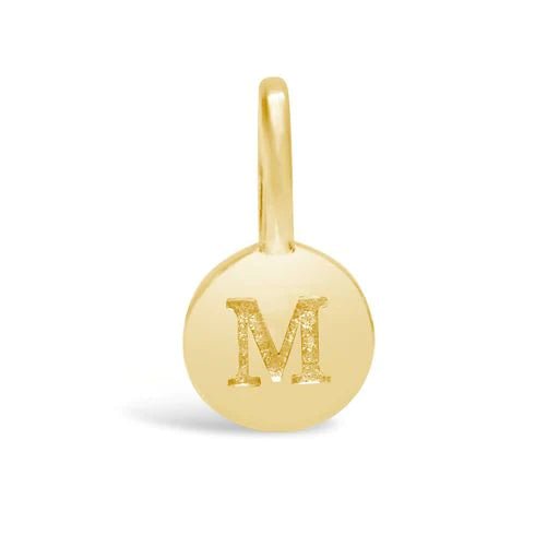 Stia Mini Love Letter Pendants in Gold - Juli's Wearable Art