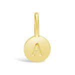 Stia Mini Love Letter Pendants in Gold - Juli's Wearable Art