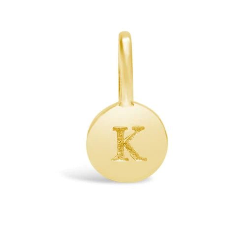 Stia Mini Love Letter Pendants in Gold - Juli's Wearable Art