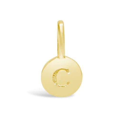 Stia Mini Love Letter Pendants in Gold - Juli's Wearable Art