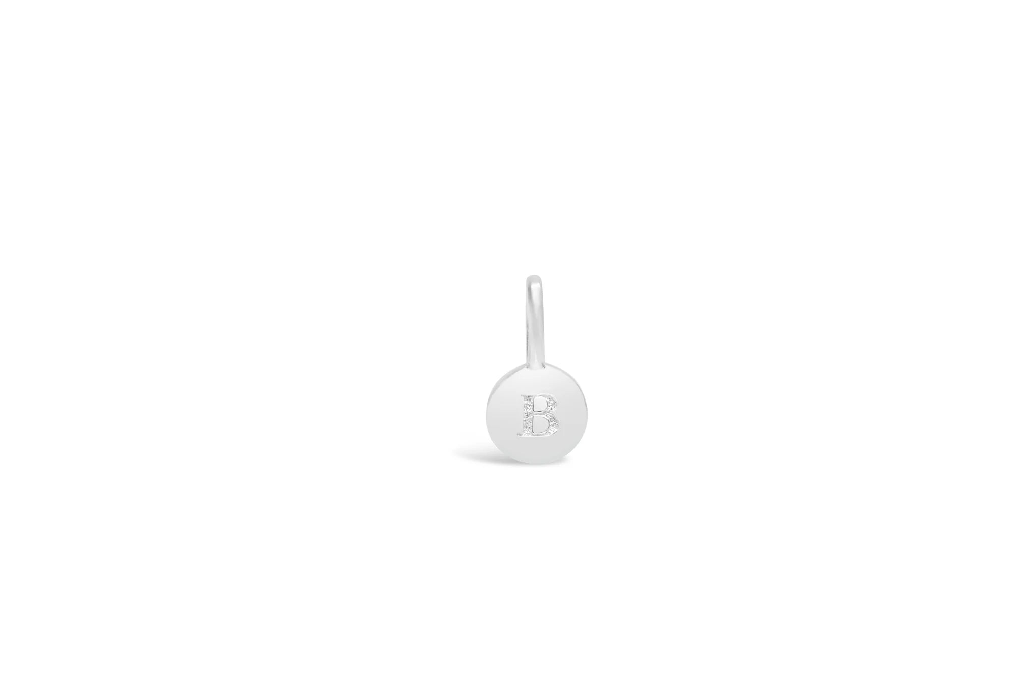 Stia Mini Love Letter Pendants in Silver