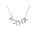 Stia Pave "MAMA" Necklaces - Juli's Wearable Art