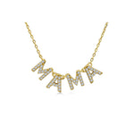 Stia Pave "MAMA" Necklaces - Juli's Wearable Art