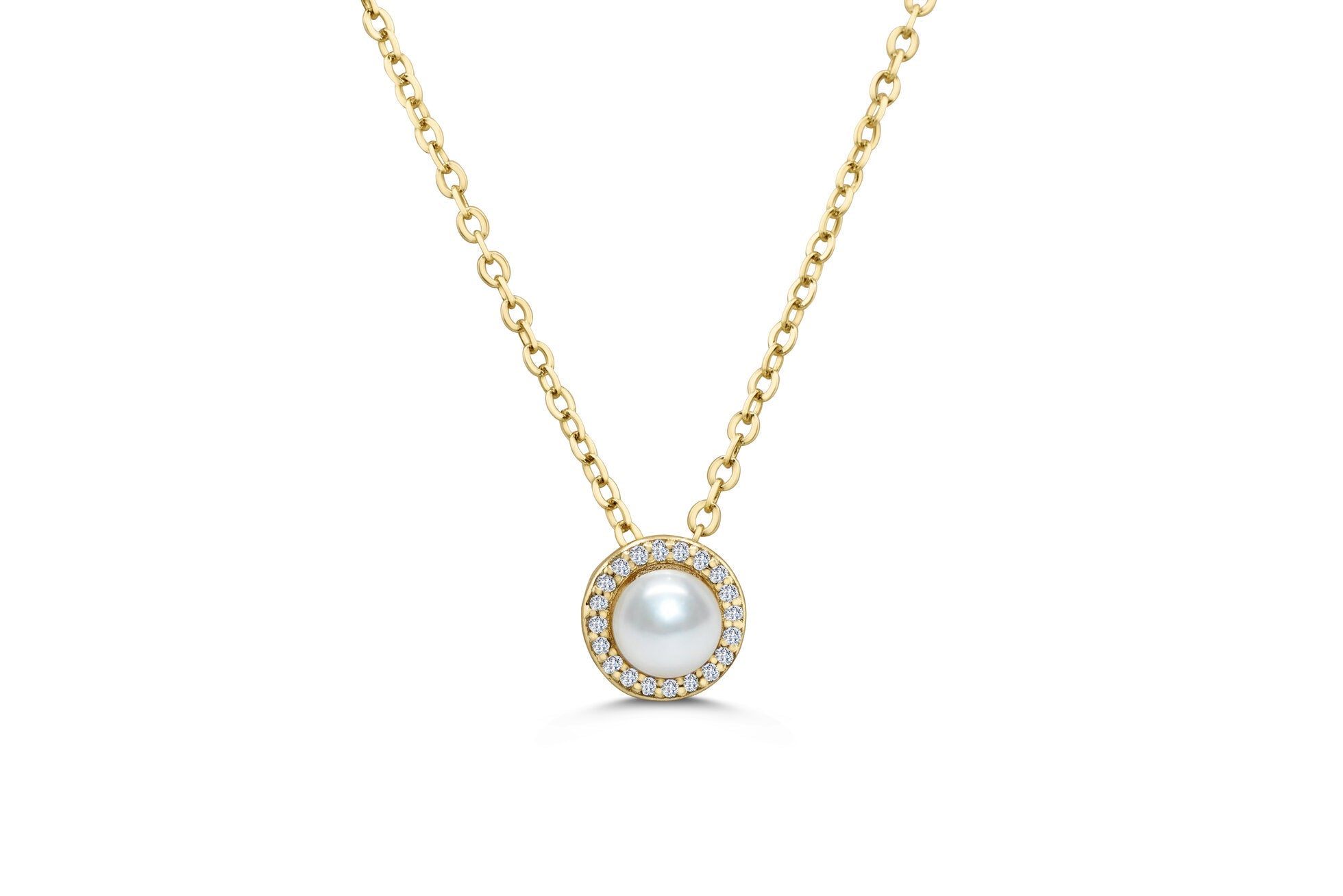 Stia Pearl Halo Necklaces - Juli's Wearable Art