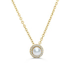 Stia Pearl Halo Necklaces - Juli's Wearable Art