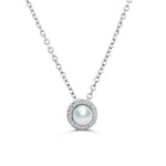 Stia Pearl Halo Necklaces - Juli's Wearable Art