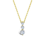 Stia Triple Graduated Drop Necklaces - Juli's Wearable Art