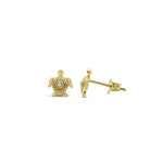 Stia Turtle Stud Earrings - Juli's Wearable Art