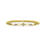 Stia Unchained - STRETCH WITH CHAIN - Clear CZ Dog Paw - Juli's Wearable Art