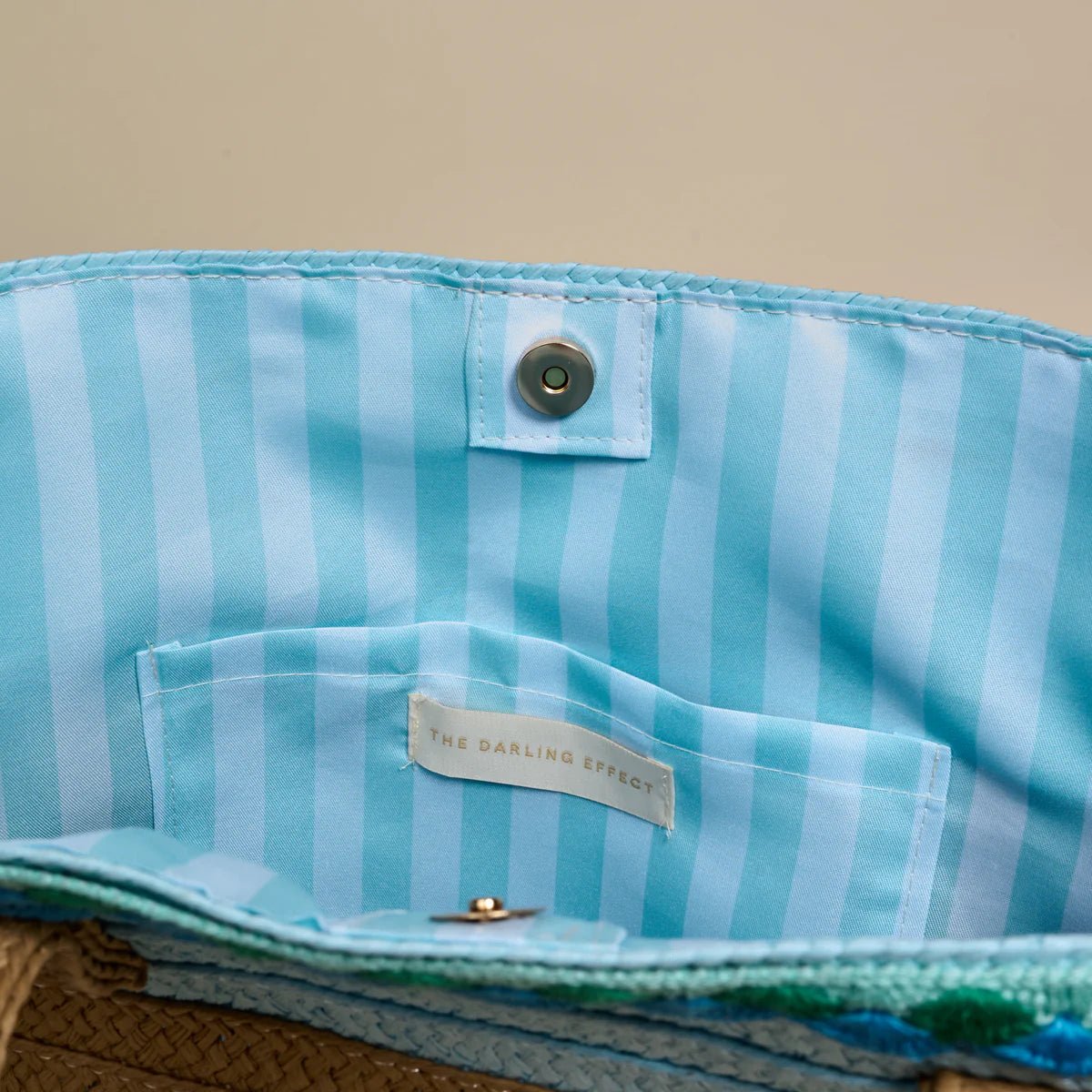 Straw & Sun Tote | Coastal Breeze - Juli's Wearable Art