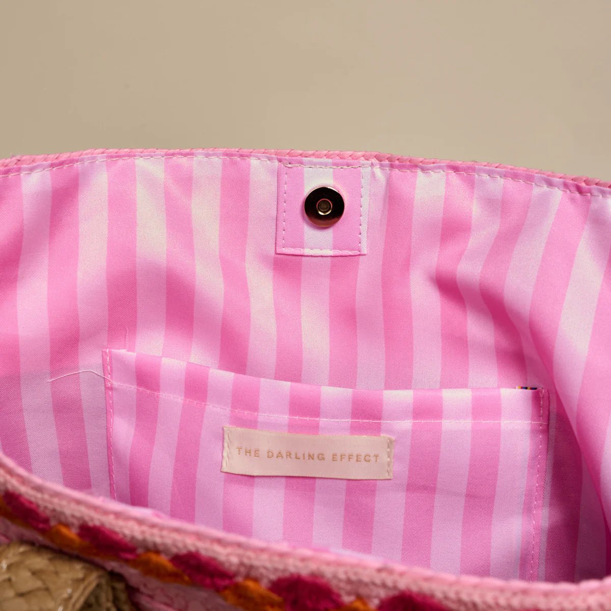 Straw & Sun Tote | Tropical Sunset - Juli's Wearable Art