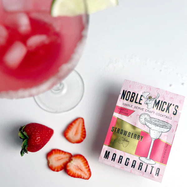 "Craft Your Cocktail" - Single Serve Craft Cocktail Mix - Strawberry Margarita