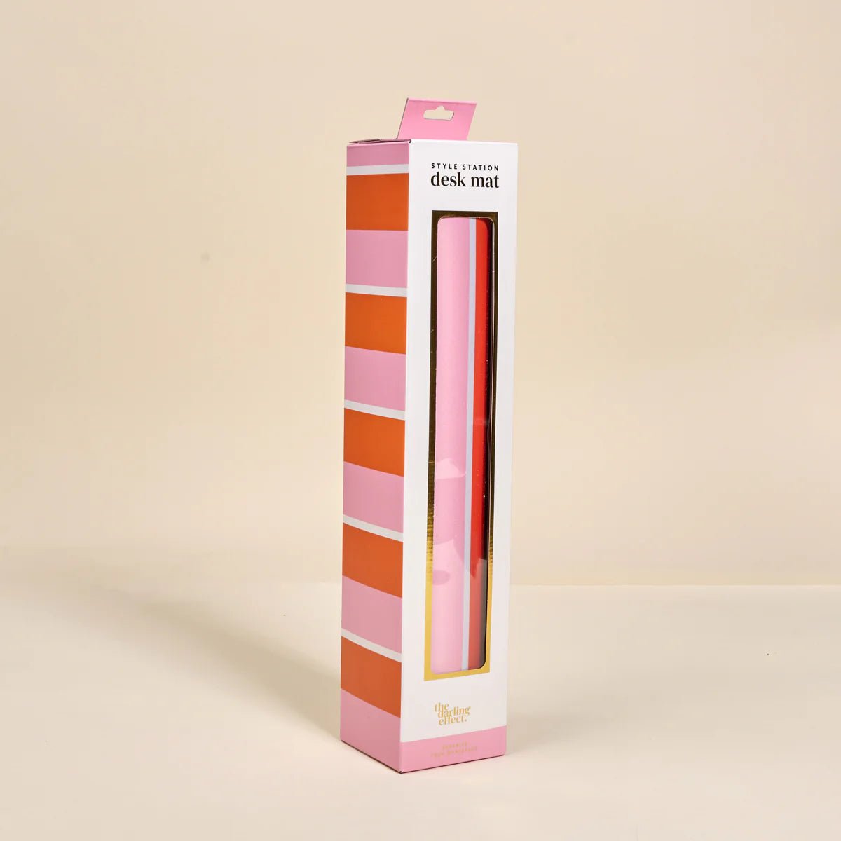 Style Station Desk Mat | Sicily Stripes Pink