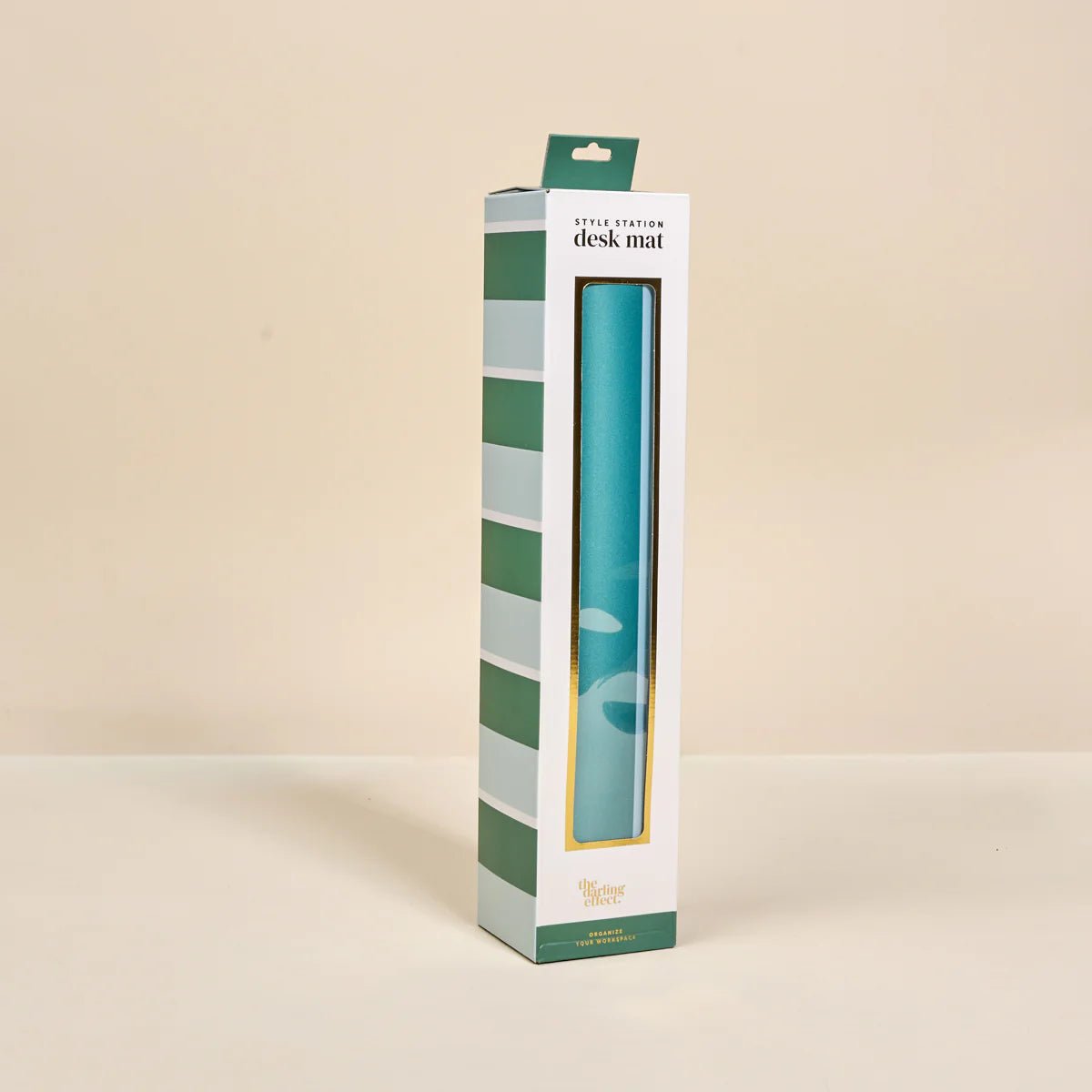 Style Station Desk Mat | Sicily Stripes Teal