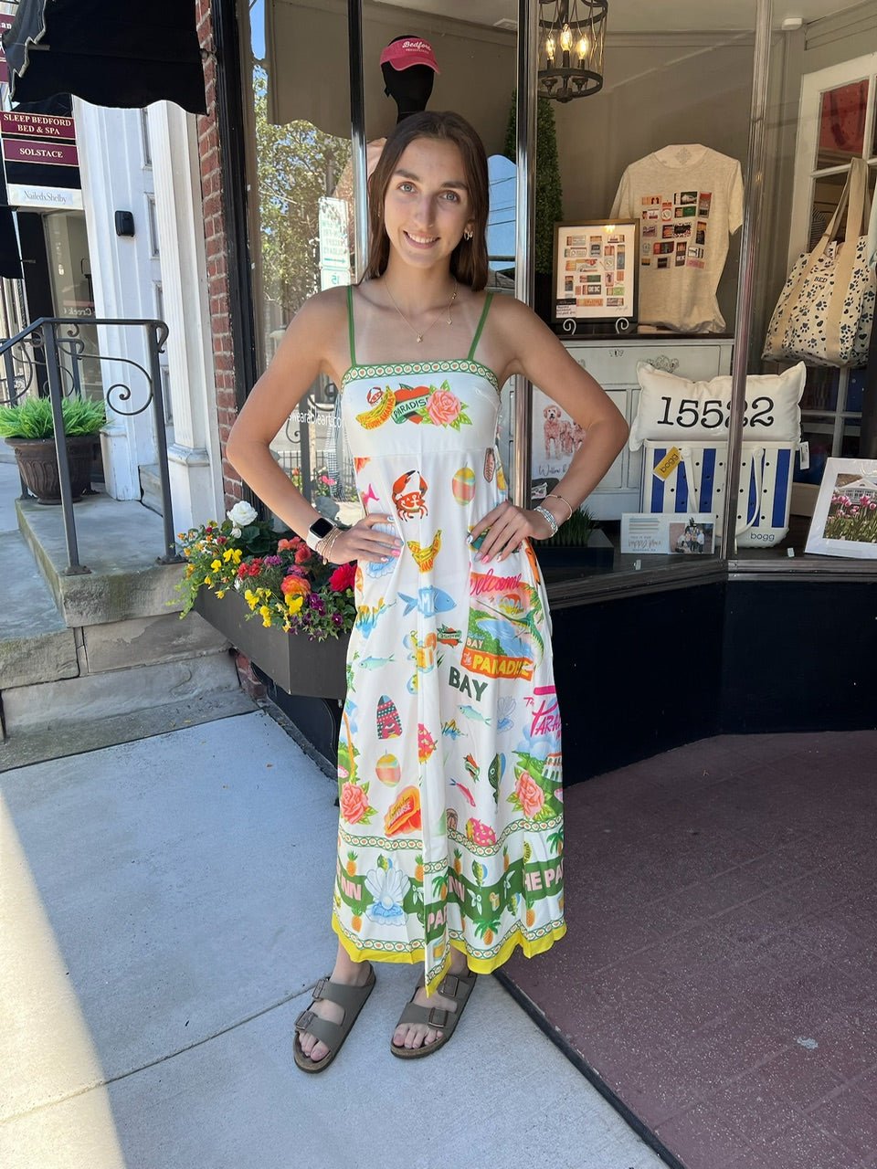 "Summer Inspired" High-Waist Maxi Dress