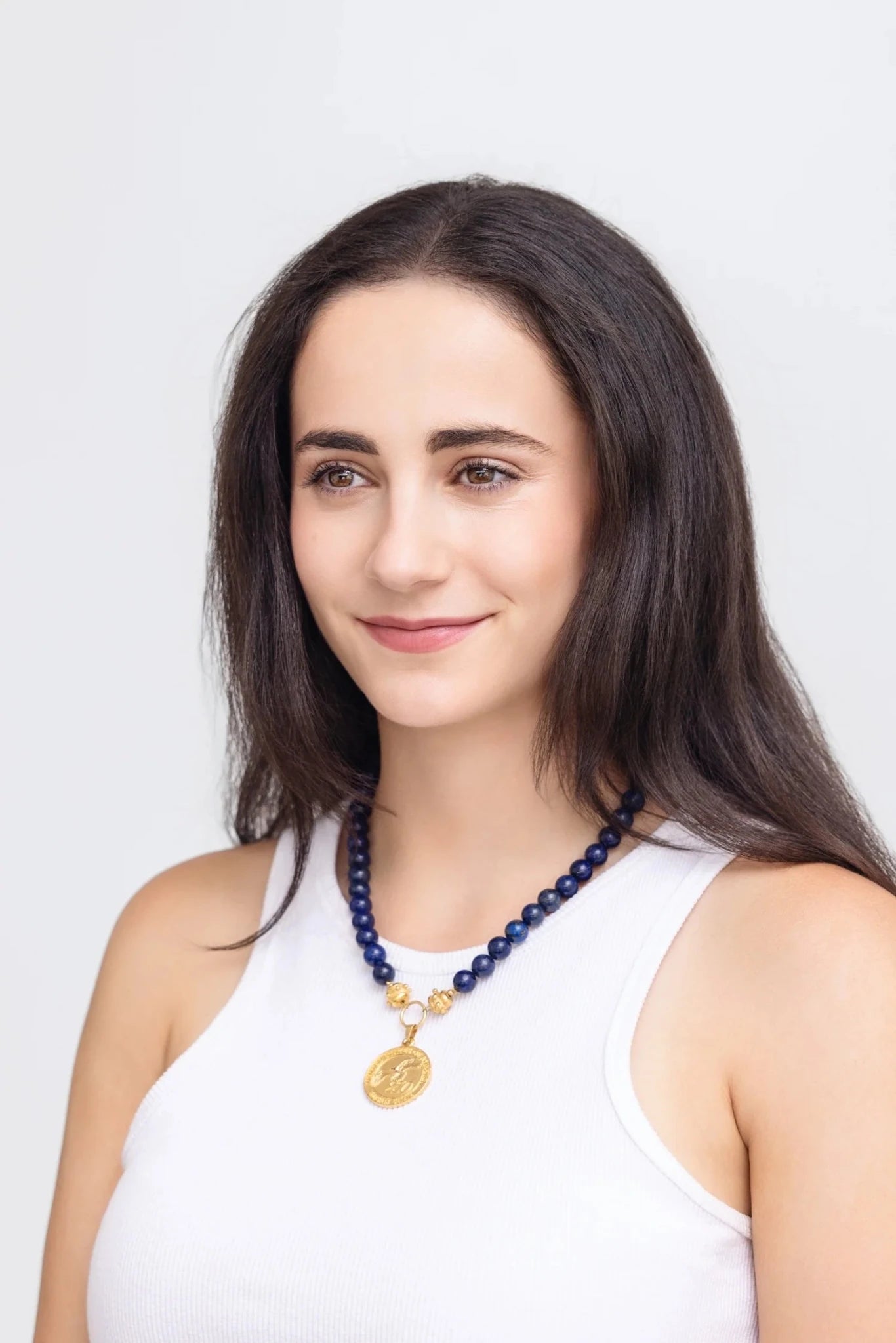 Susan Shaw USA 250 Lapis Necklace - Juli's Wearable Art