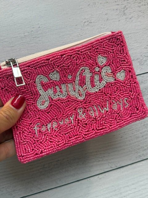 Swiftie Beaded Coin Wallet