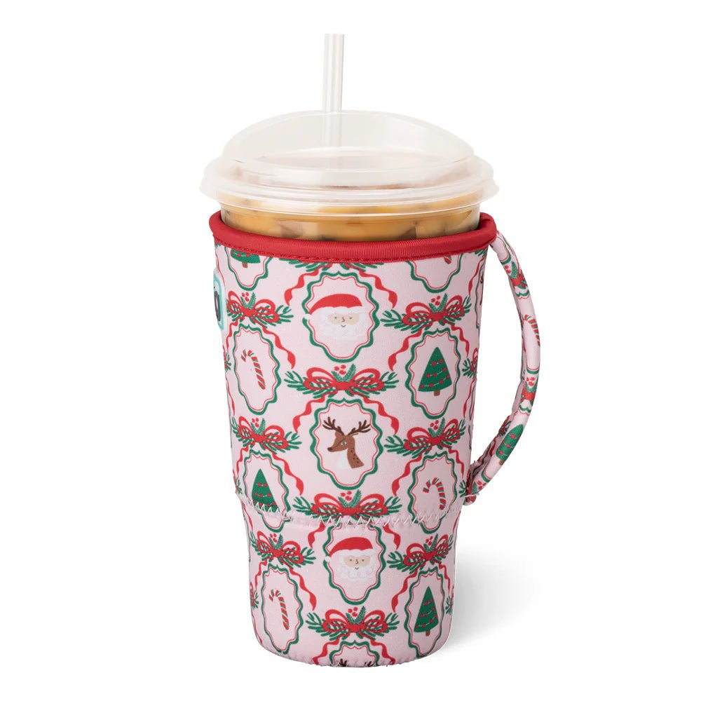 Swig Christmas Cameos Iced Cup Coolies - Juli's Wearable Art
