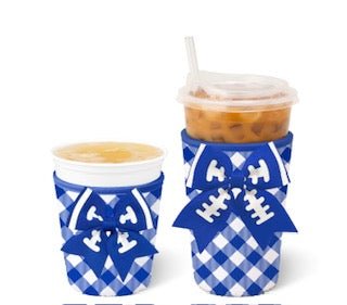 Swig Gameday Gingham Coolies | Royal