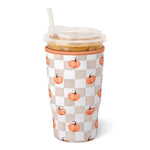 Swig Iced Cup Coolies | Pumpkin Check - Juli's Wearable Art