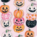 Swig Iced Cup Coolies | Pumpkin Stacks - Juli's Wearable Art