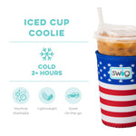 Swig Life All American Iced Cup Coolie - Juli's Wearable Art