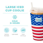 Swig Life ALL AMERICAN Large Iced Cup Coolie - Juli's Wearable Art