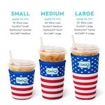 Swig Life ALL AMERICAN Large Iced Cup Coolie - Juli's Wearable Art
