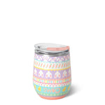 Swig Life Bunny Trail Stemless Wine Cup (12oz) - Juli's Wearable Art