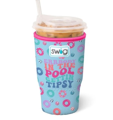 Swig Life Errbody in the Pool Iced Cup Coolies - Juli's Wearable Art