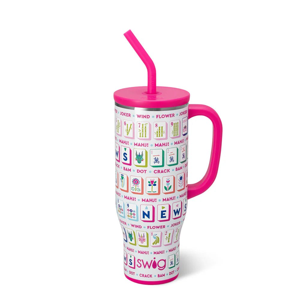 Swig Life Mega Mug 30oz | Mahjong - Juli's Wearable Art