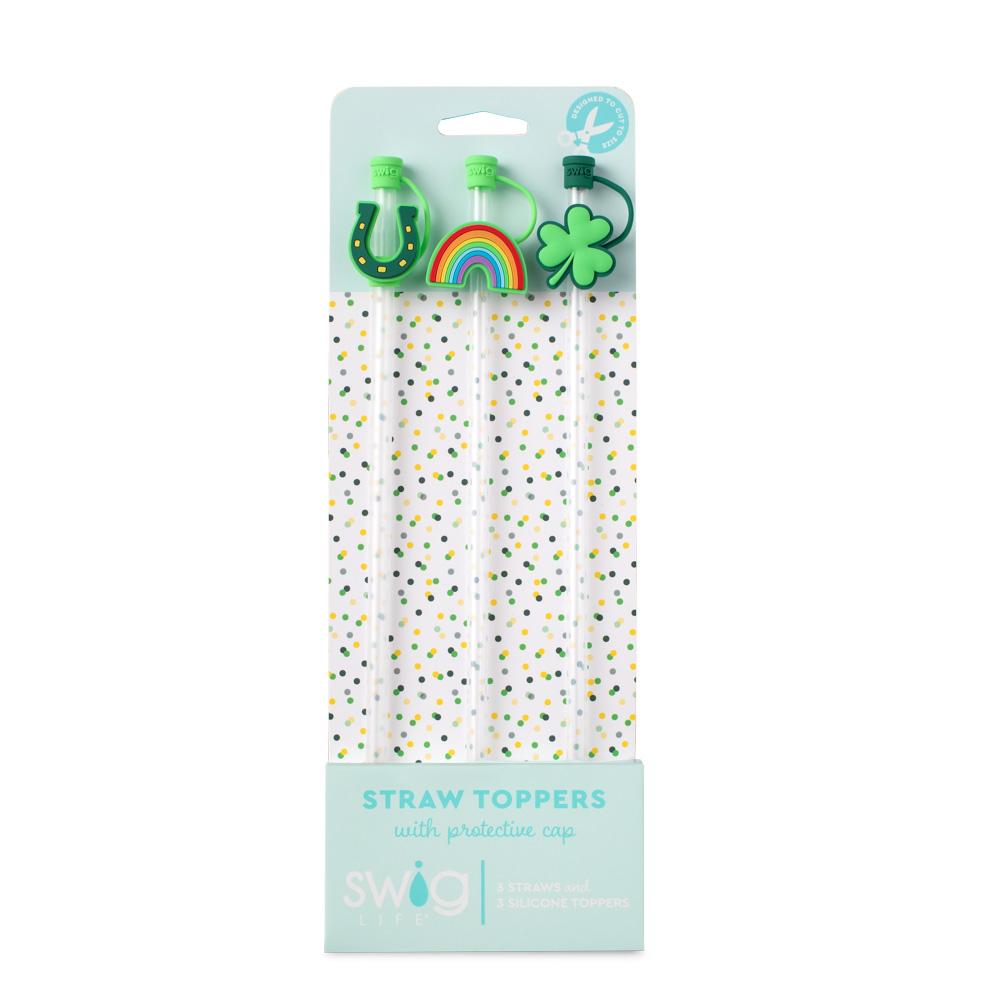 Swig Life St. Patrick's Day Straw Topper Set - Juli's Wearable Art