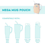 Swig Mega Mug Pouch | Royal - Juli's Wearable Art