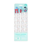 Swig MISS INDEPENDENCE Straw Toppers - Juli's Wearable Art