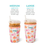 Swig Pumpkins and Bows Iced Cup Coolies - Juli's Wearable Art