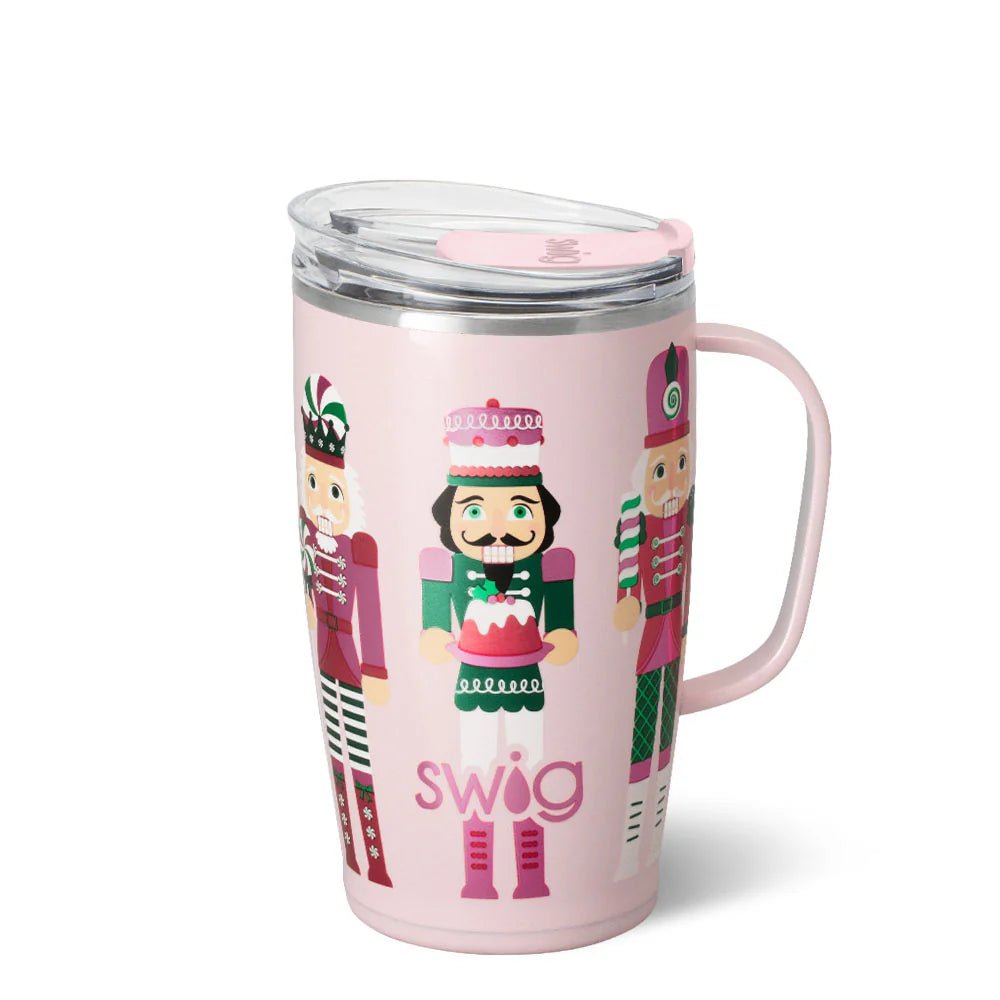 Swig Sugar Plum Soldiers Travel Mug 18oz - Juli's Wearable Art