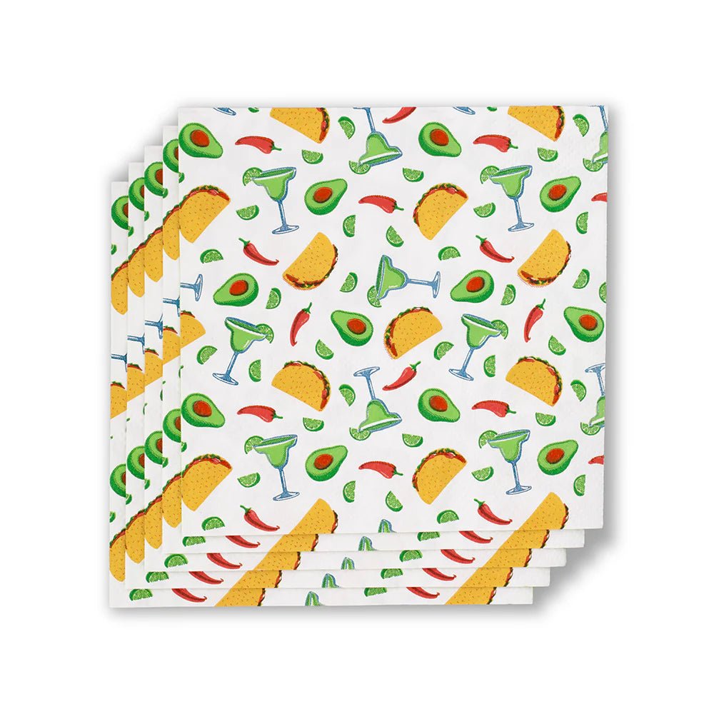 Swig Taco Night Cocktail Napkins - Juli's Wearable Art