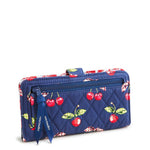 Tab Wallet in Premium Cotton | Cherry Picking - Juli's Wearable Art