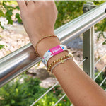 Tap To Pray® Kingfolk Series Wristband | Anxious For Nothing - Juli's Wearable Art