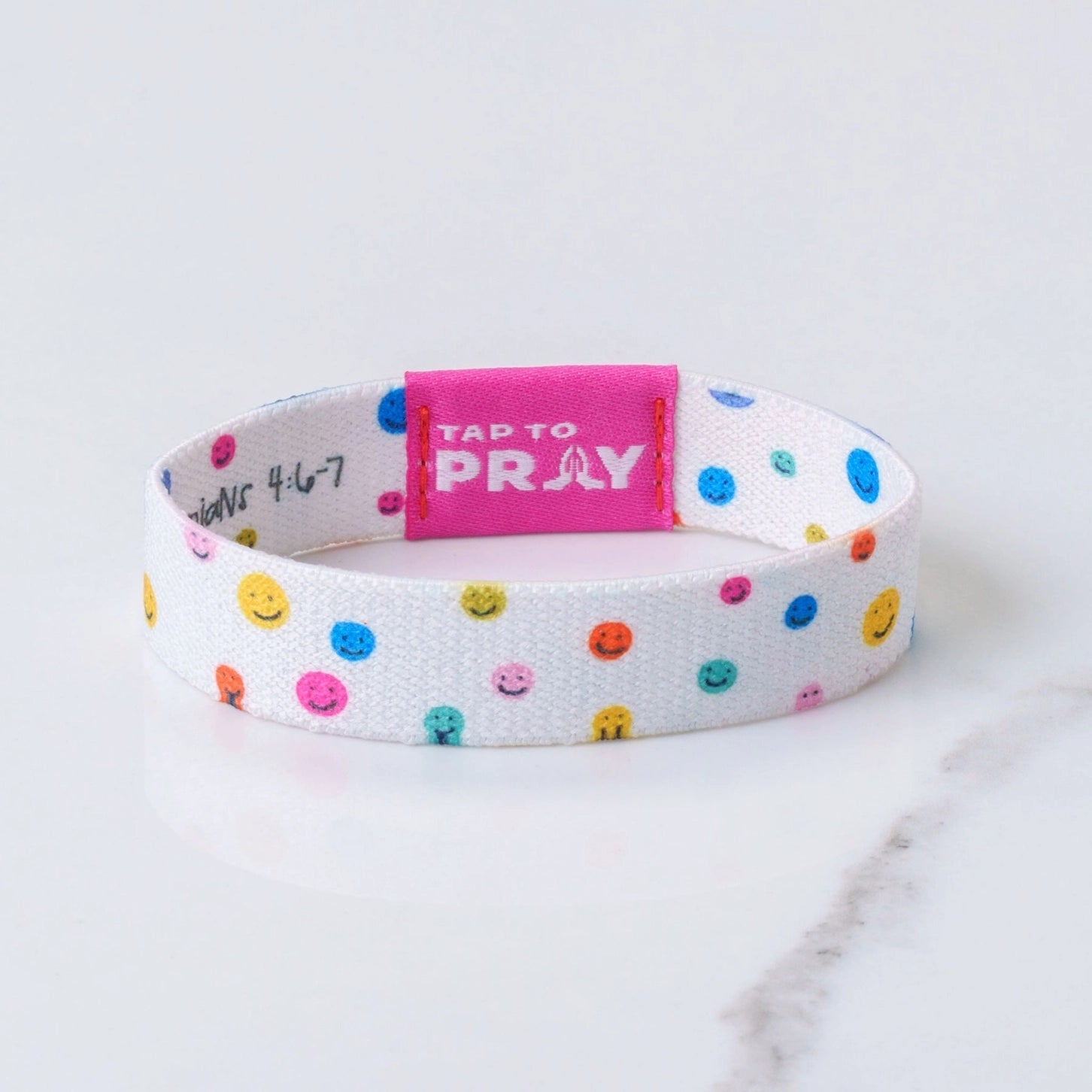 Tap To Pray® Kingfolk Series Wristband | Anxious For Nothing - Juli's Wearable Art