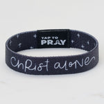 Tap To Pray® Kingfolk Series Wristband | Christ Alone - Juli's Wearable Art