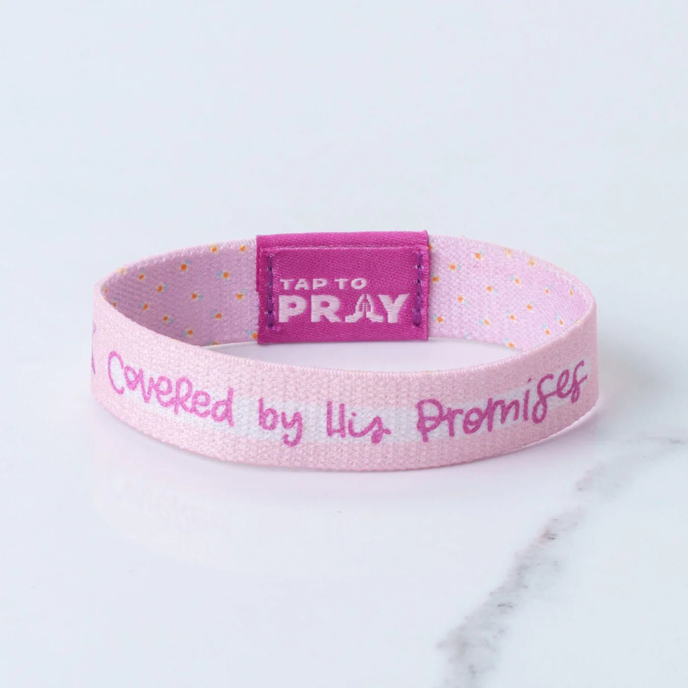 Tap To Pray® Kingfolk Series Wristband | Covered by His Promises - Juli's Wearable Art
