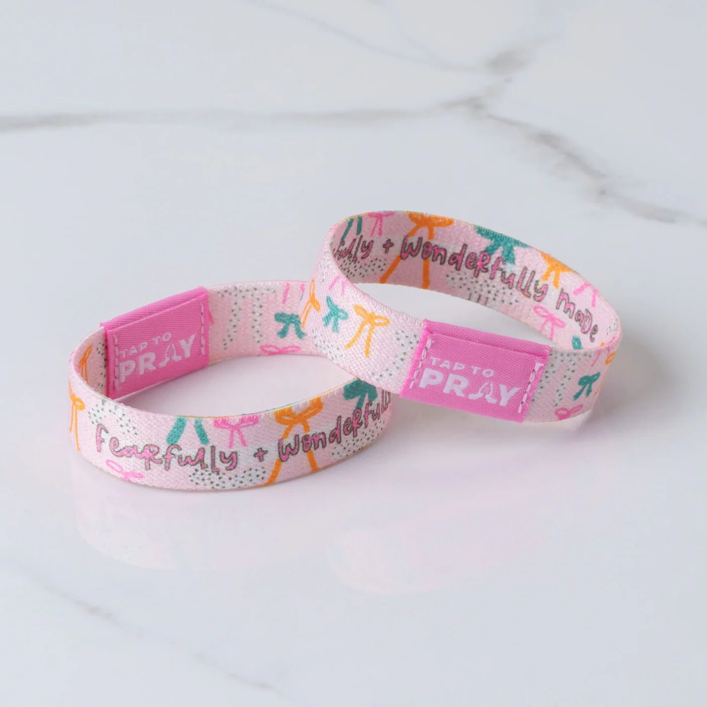 Tap To Pray™ - Kingfolk Series Wristband - Fearfully & Wonderfully Made - Juli's Wearable Art