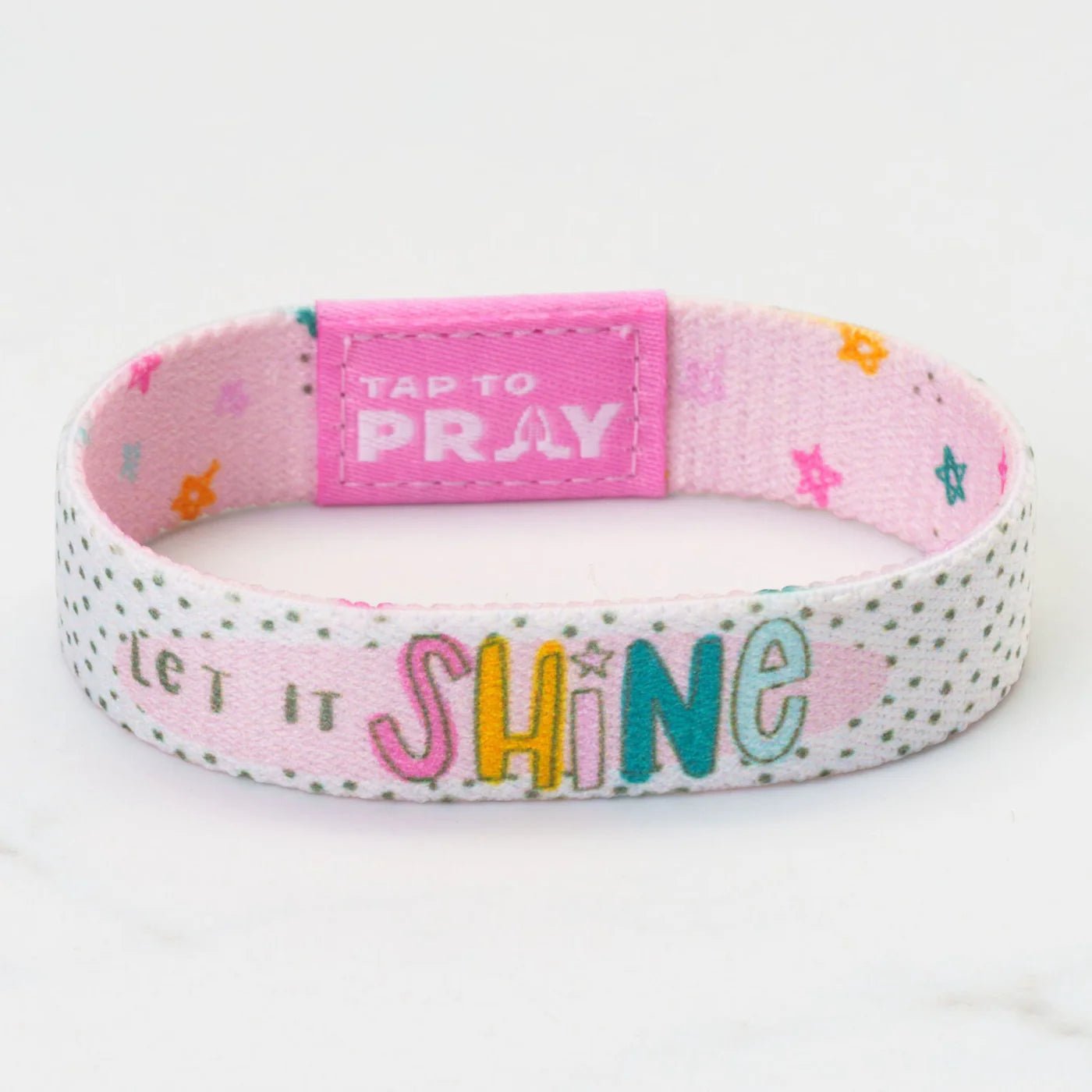 Tap To Pray® Kingfolk Series Wristband | Let It Shine - Juli's Wearable Art