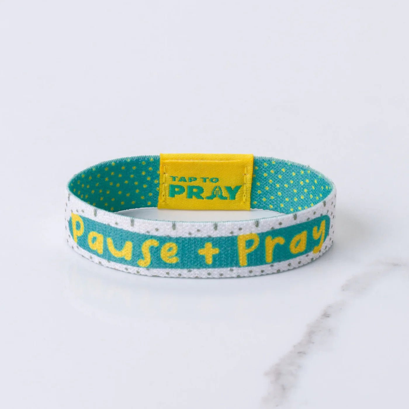 Tap To Pray® Kingfolk Series Wristband | Pause + Pray - Juli's Wearable Art